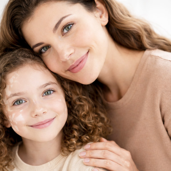 Hereditary vitiligo affecting the skin